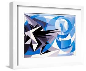 Pessimism and Optimism-Giacomo Balla-Framed Giclee Print