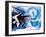 Pessimism and Optimism-Giacomo Balla-Framed Giclee Print