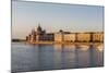 Pest, the River Danube and the Hungarian Parliament Building-Massimo Borchi-Mounted Photographic Print