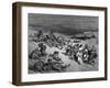 Pestilence, One of the Seven Plagues of Egypt, 1866-Gustave Doré-Framed Giclee Print