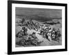 Pestilence, One of the Seven Plagues of Egypt, 1866-Gustave Doré-Framed Giclee Print