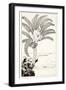 Pestonjee Bomonjee Sitting in His Palm-Tree and Watching the Rhinoceros Strorks Bathing-Rudyard Kipling-Framed Giclee Print