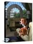 Pet Beagles of President Lyndon B. Johnson, Sitting Together in White House Sitting Room-Francis Miller-Stretched Canvas