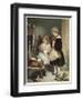 Pet Rabbits-null-Framed Art Print