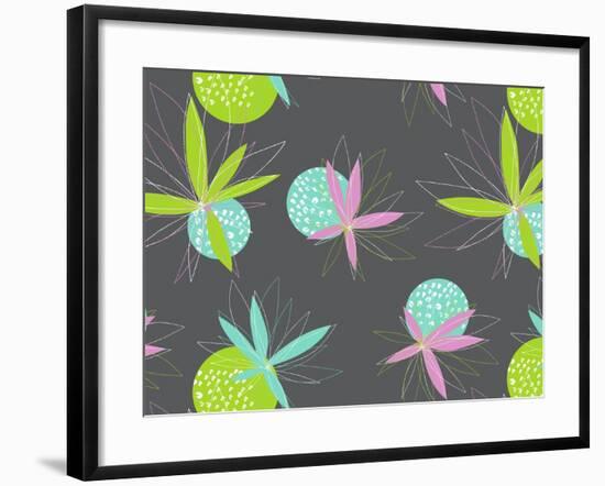 Petal Stitch-Joanne Paynter Design-Framed Giclee Print