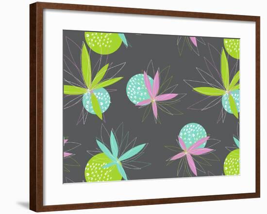 Petal Stitch-Joanne Paynter Design-Framed Giclee Print