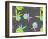 Petal Stitch-Joanne Paynter Design-Framed Giclee Print