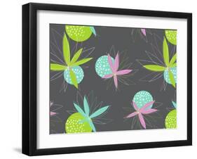 Petal Stitch-Joanne Paynter Design-Framed Giclee Print