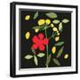 petals and leaves-Sarah Thompson-Engels-Framed Giclee Print