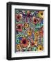 Petals and Paisley-Fusion Idol Arts-Framed Giclee Print