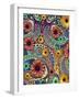 Petals and Paisley-Fusion Idol Arts-Framed Giclee Print