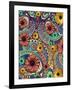 Petals and Paisley-Fusion Idol Arts-Framed Giclee Print