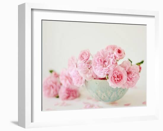 Petals and Porcelain-Sarah Gardner-Framed Photographic Print