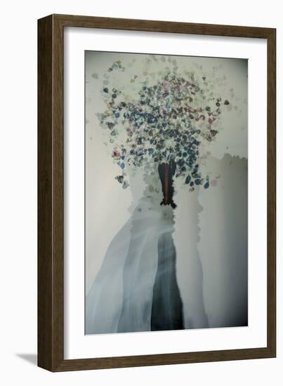 Petals in the Wind-Valda Bailey-Framed Photographic Print