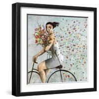 Petals-Didier Lourenco-Framed Giclee Print