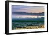 Petaluma Farm Land and First Light, Sonoma, San Francisco Bay Area-Vincent James-Framed Photographic Print