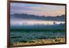 Petaluma Farm Land and First Light, Sonoma, San Francisco Bay Area-Vincent James-Framed Photographic Print