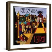 Pete Escovedo - E-Street-null-Framed Art Print