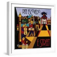 Pete Escovedo - E-Street-null-Framed Art Print