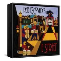 Pete Escovedo - E-Street-null-Framed Stretched Canvas