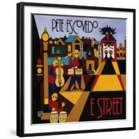 Pete Escovedo - E-Street-null-Framed Art Print