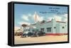 Pete's Cafe, Gallup, New Mexico, Route 66-null-Framed Stretched Canvas