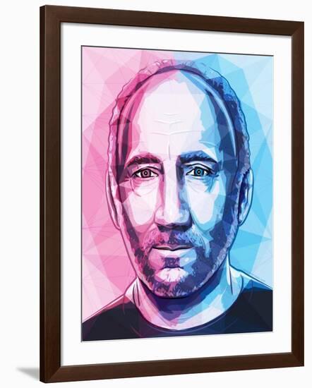 Pete Townshend-Enrico Varrasso-Framed Art Print