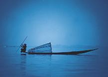 Inle Lake, Shan State, Myanmar-Pete Turner-Art Print