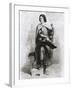 Peter Abelard with Book-null-Framed Giclee Print