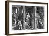 Peter and John at the Beautiful Gate-null-Framed Giclee Print