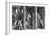 Peter and John at the Beautiful Gate-null-Framed Giclee Print