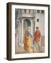 Peter and John, Detail from the Tribute Money-Tommaso Masaccio-Framed Giclee Print