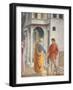 Peter and John, Detail from the Tribute Money-Tommaso Masaccio-Framed Giclee Print