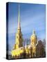 Peter and Paul Cathedral, Saint Petersburg, Russia-Nadia Isakova-Stretched Canvas