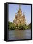 Peter and Paul Church Seen from Tsarina Pavilion, Peterhof, St. Petersburg, Russia-G Richardson-Framed Stretched Canvas