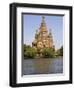 Peter and Paul Church Seen from Tsarina Pavilion, Peterhof, St. Petersburg, Russia-G Richardson-Framed Premium Photographic Print