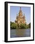 Peter and Paul Church Seen from Tsarina Pavilion, Peterhof, St. Petersburg, Russia-G Richardson-Framed Photographic Print