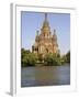 Peter and Paul Church Seen from Tsarina Pavilion, Peterhof, St. Petersburg, Russia-G Richardson-Framed Photographic Print