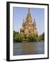 Peter and Paul Church Seen from Tsarina Pavilion, Peterhof, St. Petersburg, Russia-G Richardson-Framed Photographic Print