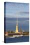 Peter and Paul Fortress on Neva Riverside, St. Petersburg, Russia-Gavin Hellier-Stretched Canvas