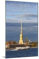 Peter and Paul Fortress on Neva Riverside, St. Petersburg, Russia-Gavin Hellier-Mounted Photographic Print