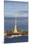 Peter and Paul Fortress on Neva Riverside, St. Petersburg, Russia-Gavin Hellier-Mounted Photographic Print