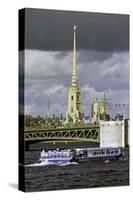 Peter and Paul Fortress on Neva Riverside, St. Petersburg, Russia-Gavin Hellier-Stretched Canvas
