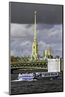 Peter and Paul Fortress on Neva Riverside, St. Petersburg, Russia-Gavin Hellier-Mounted Photographic Print