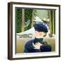 Peter and the Wolf-Reg Cartwright-Framed Giclee Print