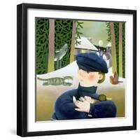 Peter and the Wolf-Reg Cartwright-Framed Giclee Print