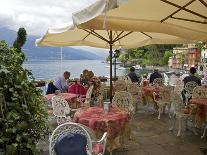 Spring Sunshine in Bellagio, Lake Como, Lombardy, Italian Lakes, Italy, Europe-Peter Barritt-Framed Photographic Print