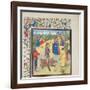 Peter Bartholomew Undergoing the Ordeal by Fire, 1460s-null-Framed Giclee Print