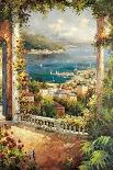 Bougainvillea Archway-Peter Bell-Art Print