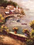 Italian Harbor-Peter Bell-Stretched Canvas